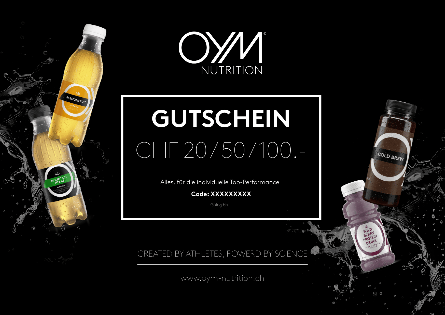 OYM Nutrition Gutschein